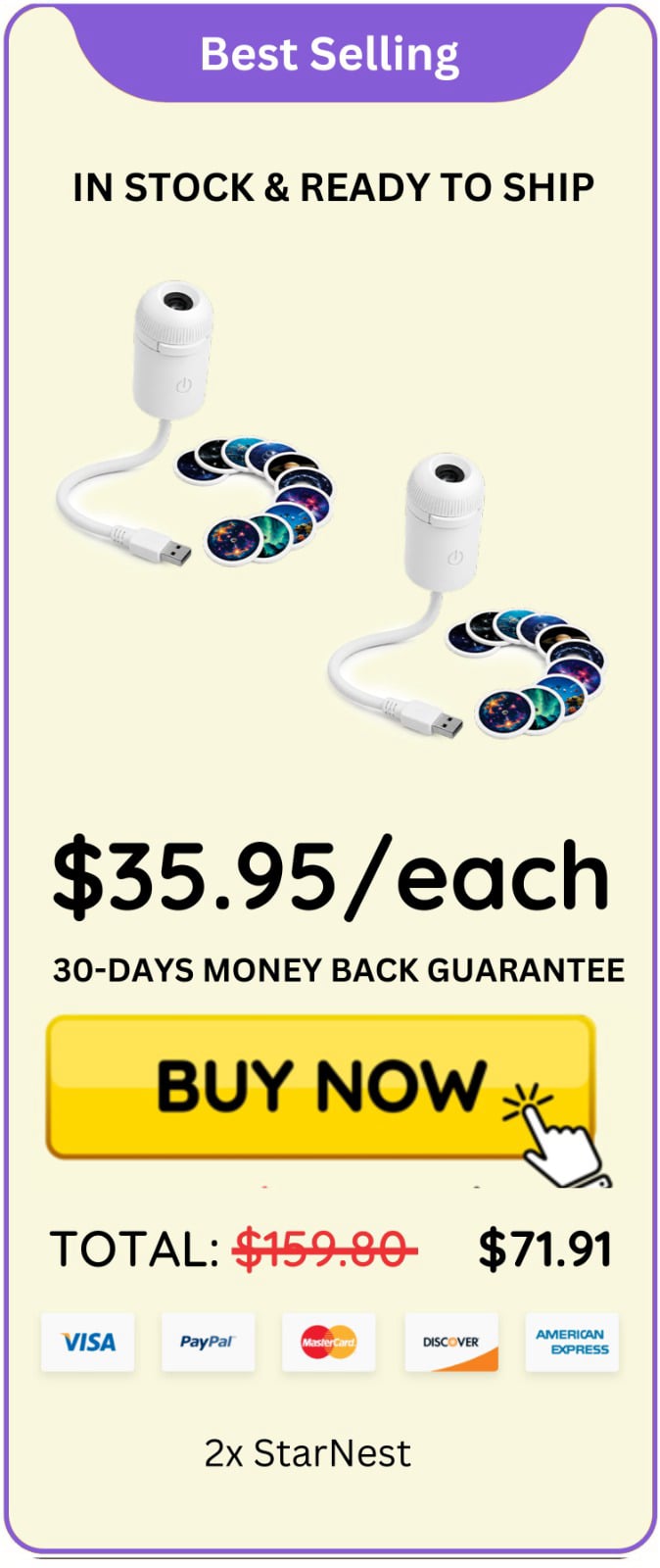 StarNest Projector offer price 